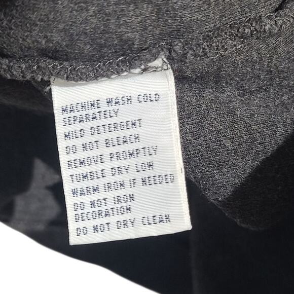 Gilli Gray Tie Front Waist Mock Neck Long Sleeve Knit Dress Size S - Picture 5 of 5